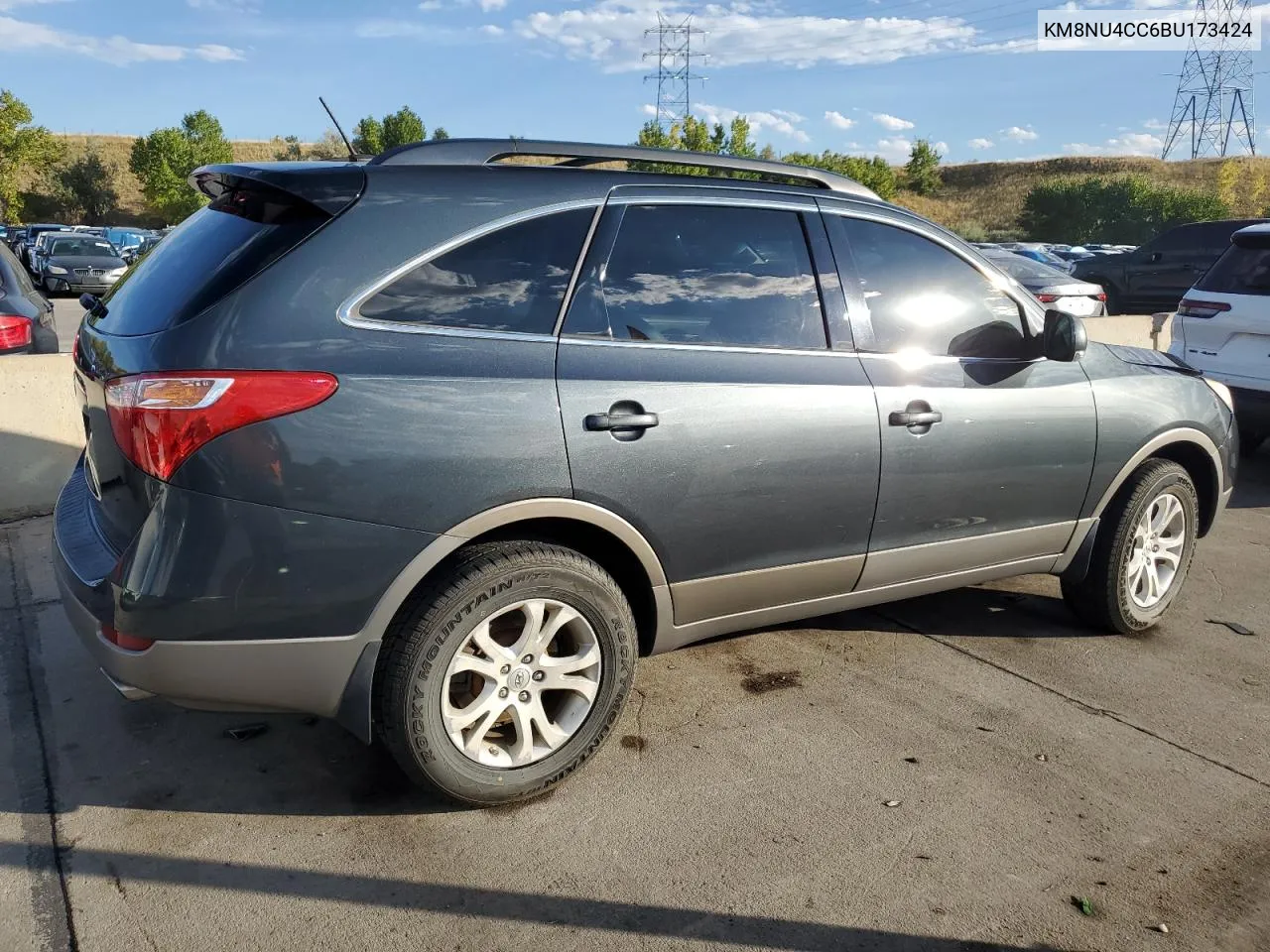 2011 Hyundai Veracruz Gls VIN: KM8NU4CC6BU173424 Lot: 73368434