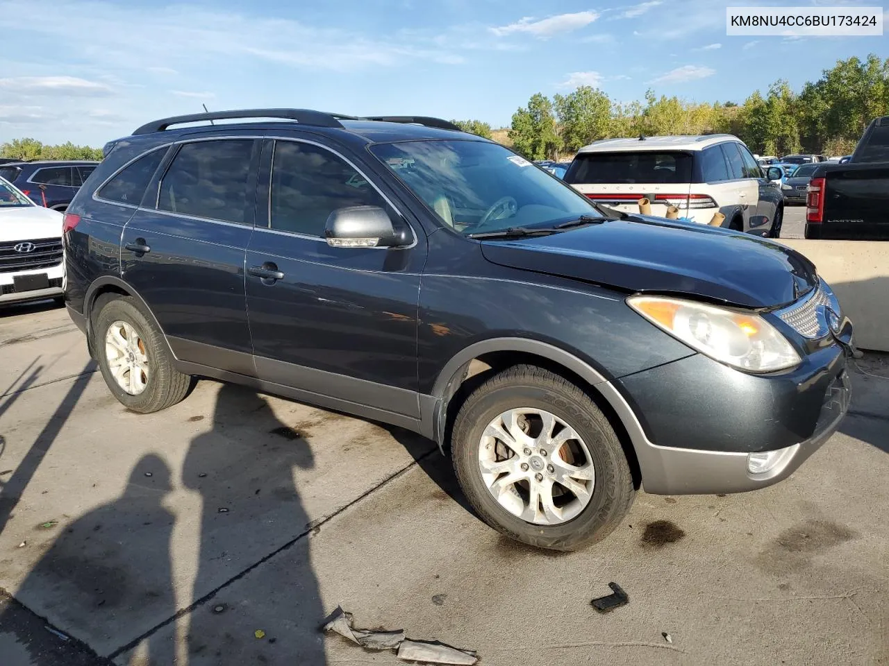 2011 Hyundai Veracruz Gls VIN: KM8NU4CC6BU173424 Lot: 73368434