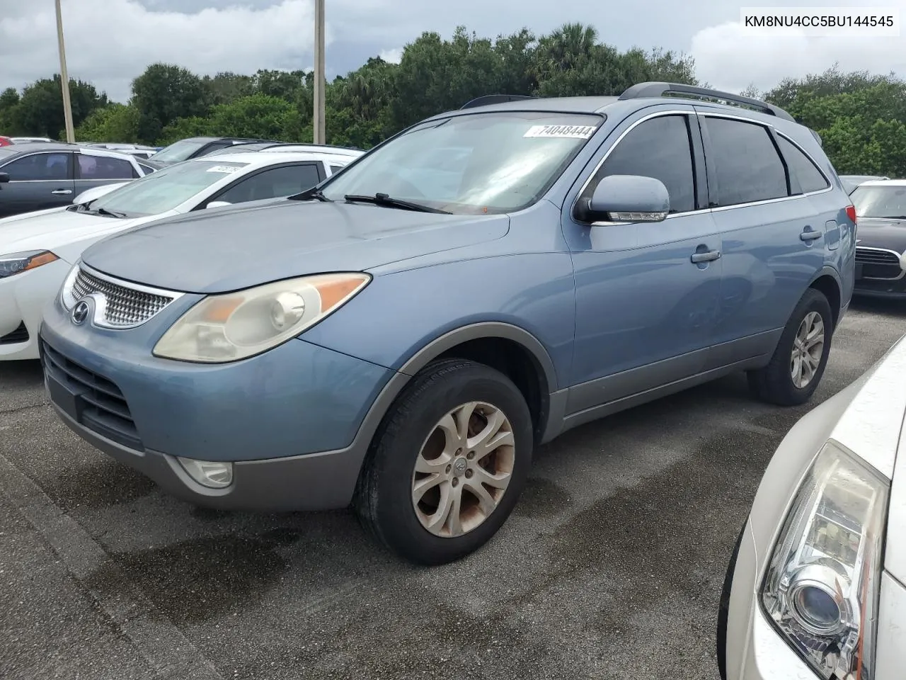 2011 Hyundai Veracruz Gls VIN: KM8NU4CC5BU144545 Lot: 74048444