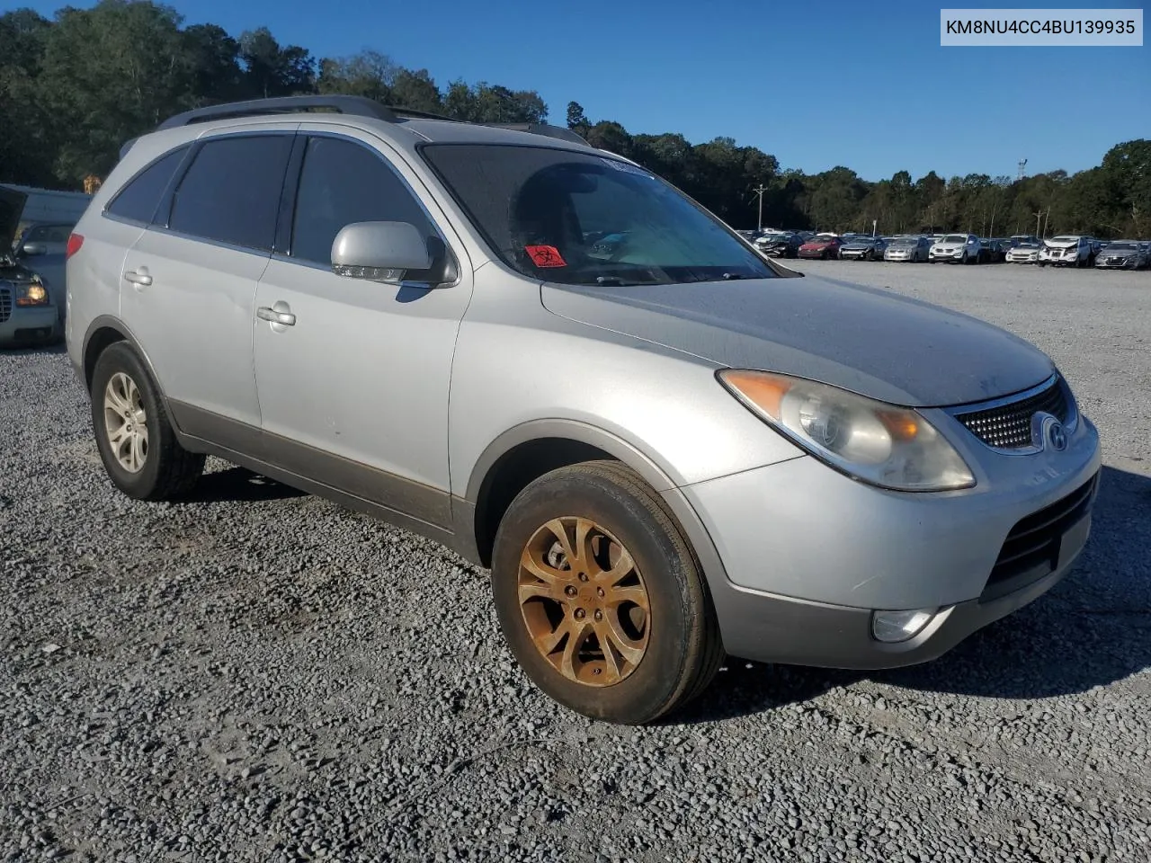 2011 Hyundai Veracruz Gls VIN: KM8NU4CC4BU139935 Lot: 75468444