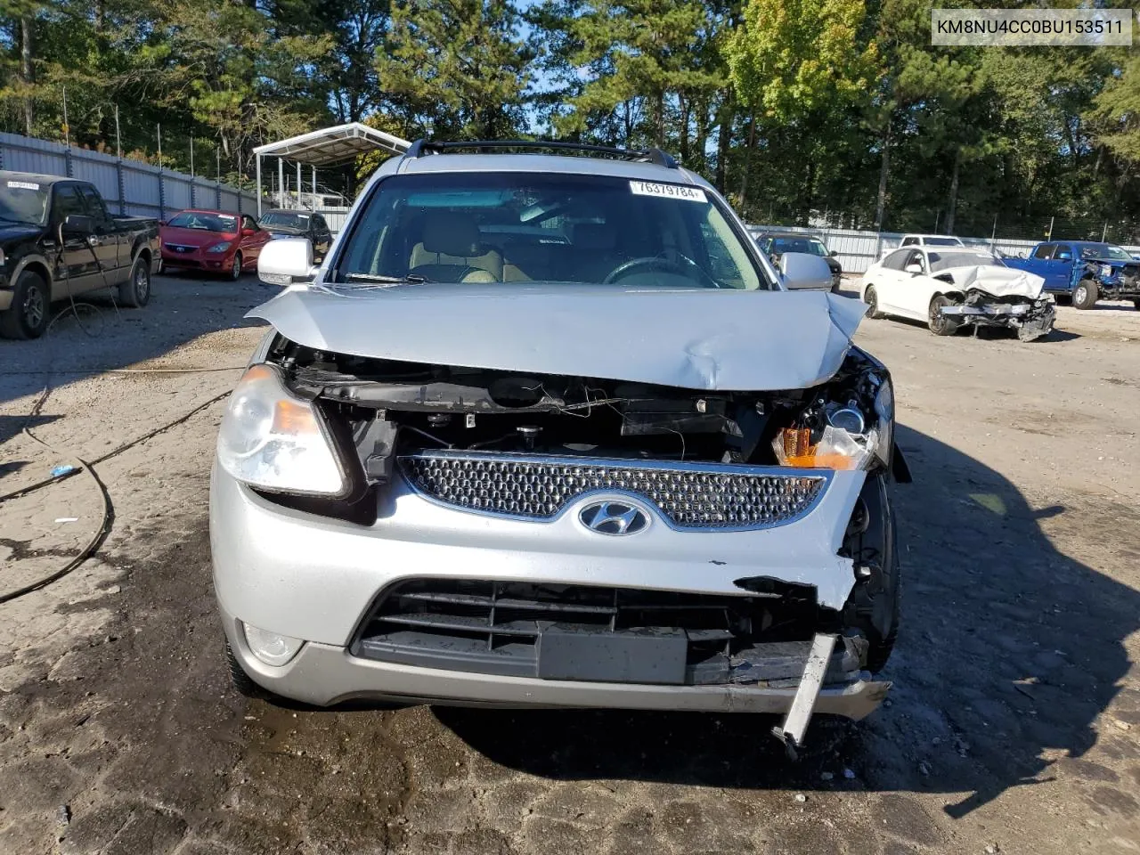 2011 Hyundai Veracruz Gls VIN: KM8NU4CC0BU153511 Lot: 76379784