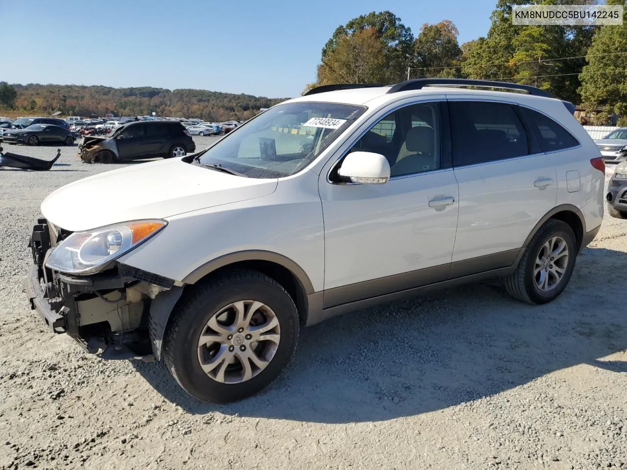 2011 Hyundai Veracruz Gls VIN: KM8NUDCC5BU142245 Lot: 77348934