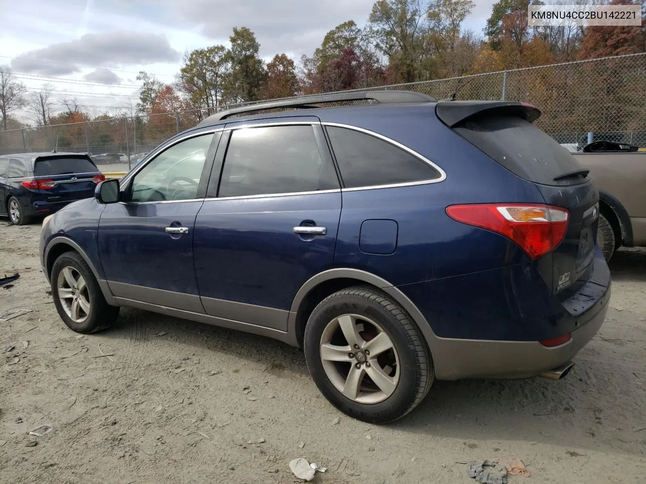 2011 Hyundai Veracruz Gls VIN: KM8NU4CC2BU142221 Lot: 79110274