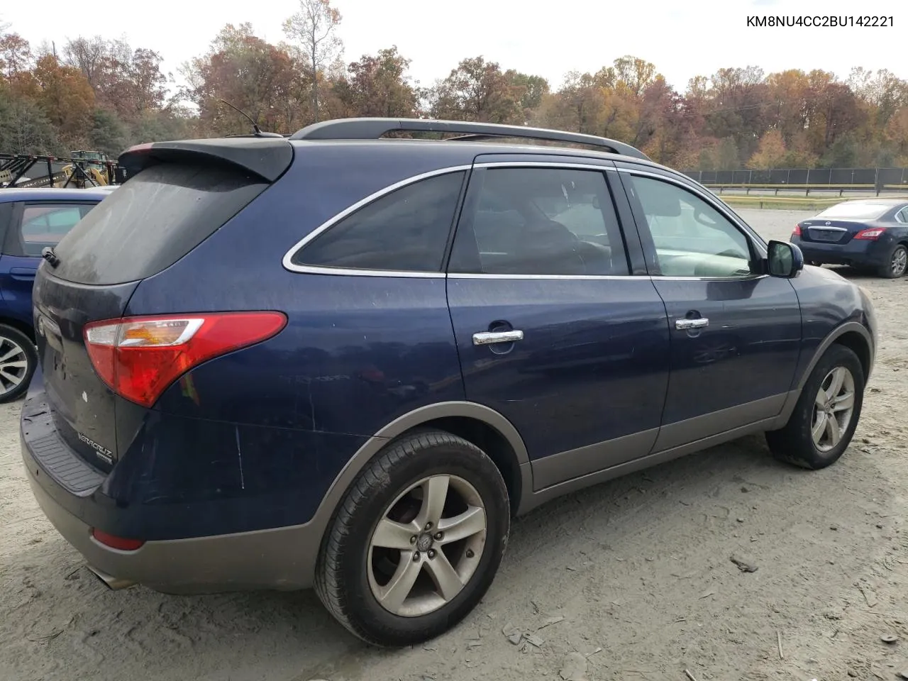 2011 Hyundai Veracruz Gls VIN: KM8NU4CC2BU142221 Lot: 79110274