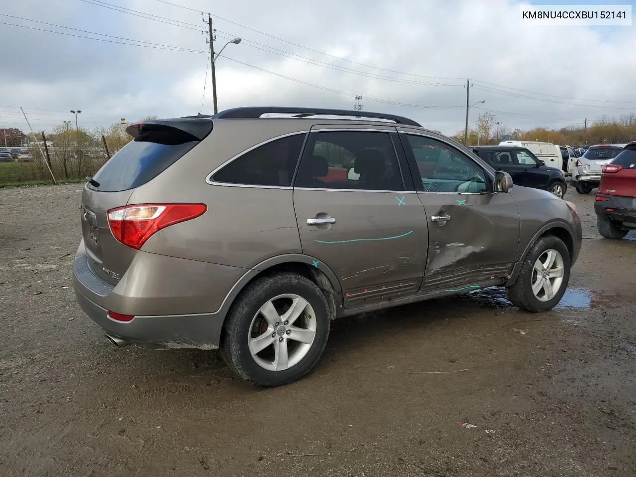 2011 Hyundai Veracruz Gls VIN: KM8NU4CCXBU152141 Lot: 79185824