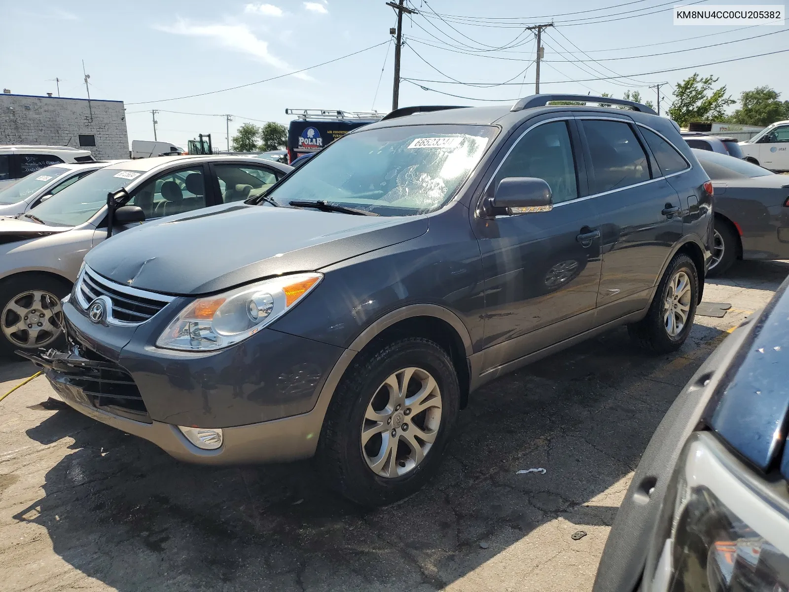 KM8NU4CC0CU205382 2012 Hyundai Veracruz Gls