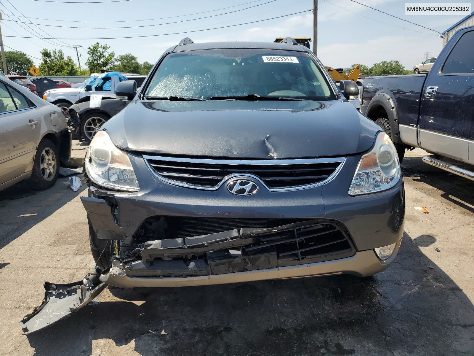 KM8NU4CC0CU205382 2012 Hyundai Veracruz Gls