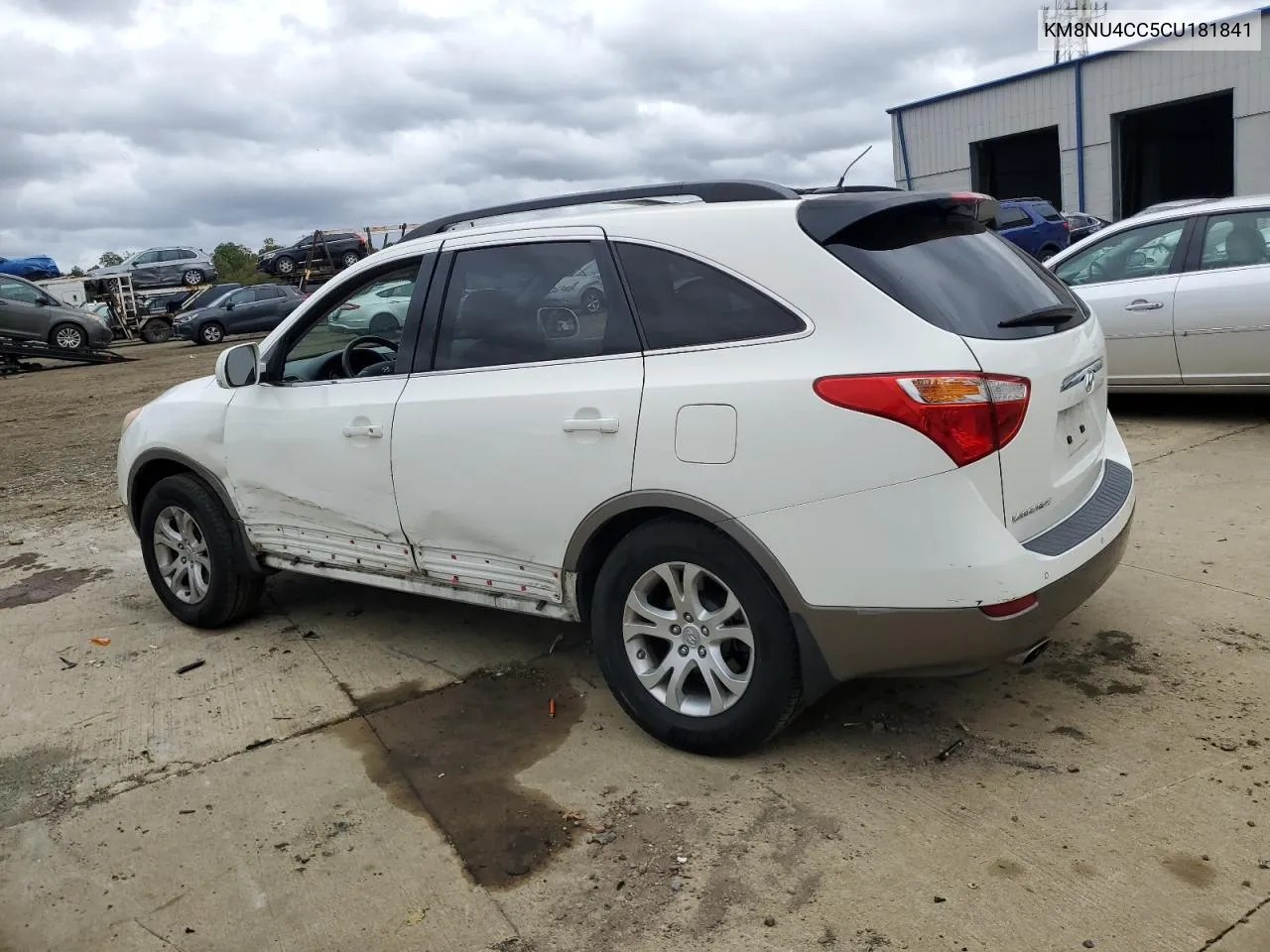 2012 Hyundai Veracruz Gls VIN: KM8NU4CC5CU181841 Lot: 73228894