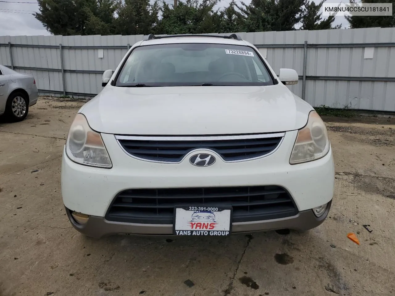 KM8NU4CC5CU181841 2012 Hyundai Veracruz Gls