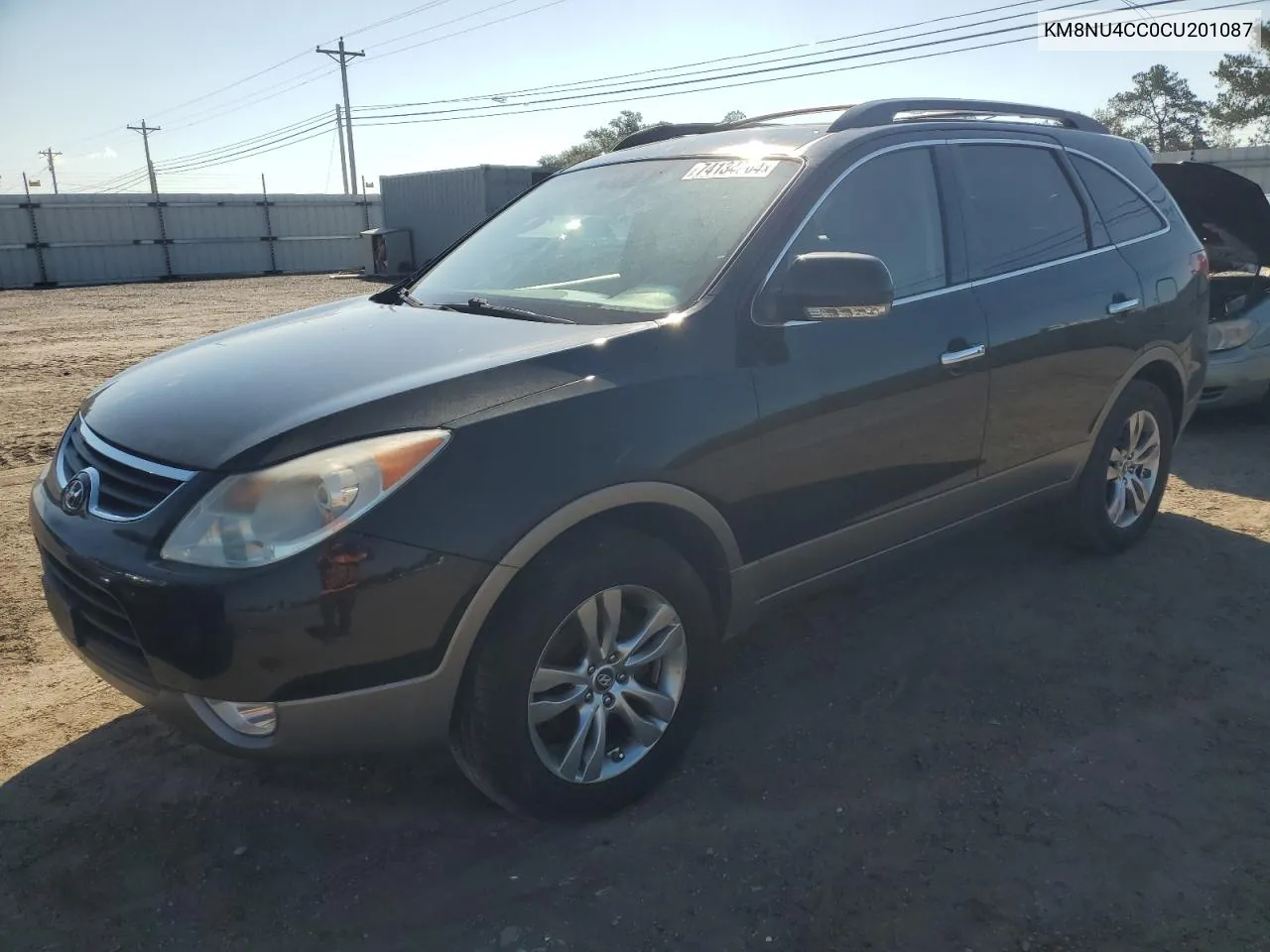 2012 Hyundai Veracruz Gls VIN: KM8NU4CC0CU201087 Lot: 74134064