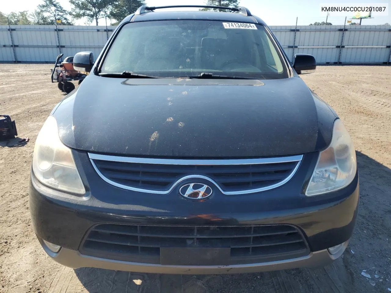 2012 Hyundai Veracruz Gls VIN: KM8NU4CC0CU201087 Lot: 74134064