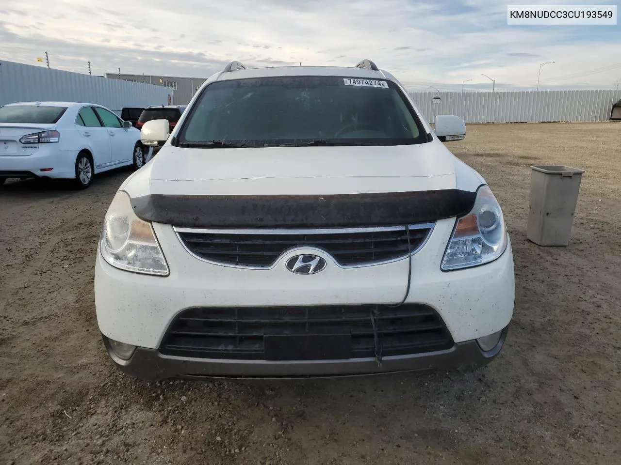 2012 Hyundai Veracruz Gls VIN: KM8NUDCC3CU193549 Lot: 74974274