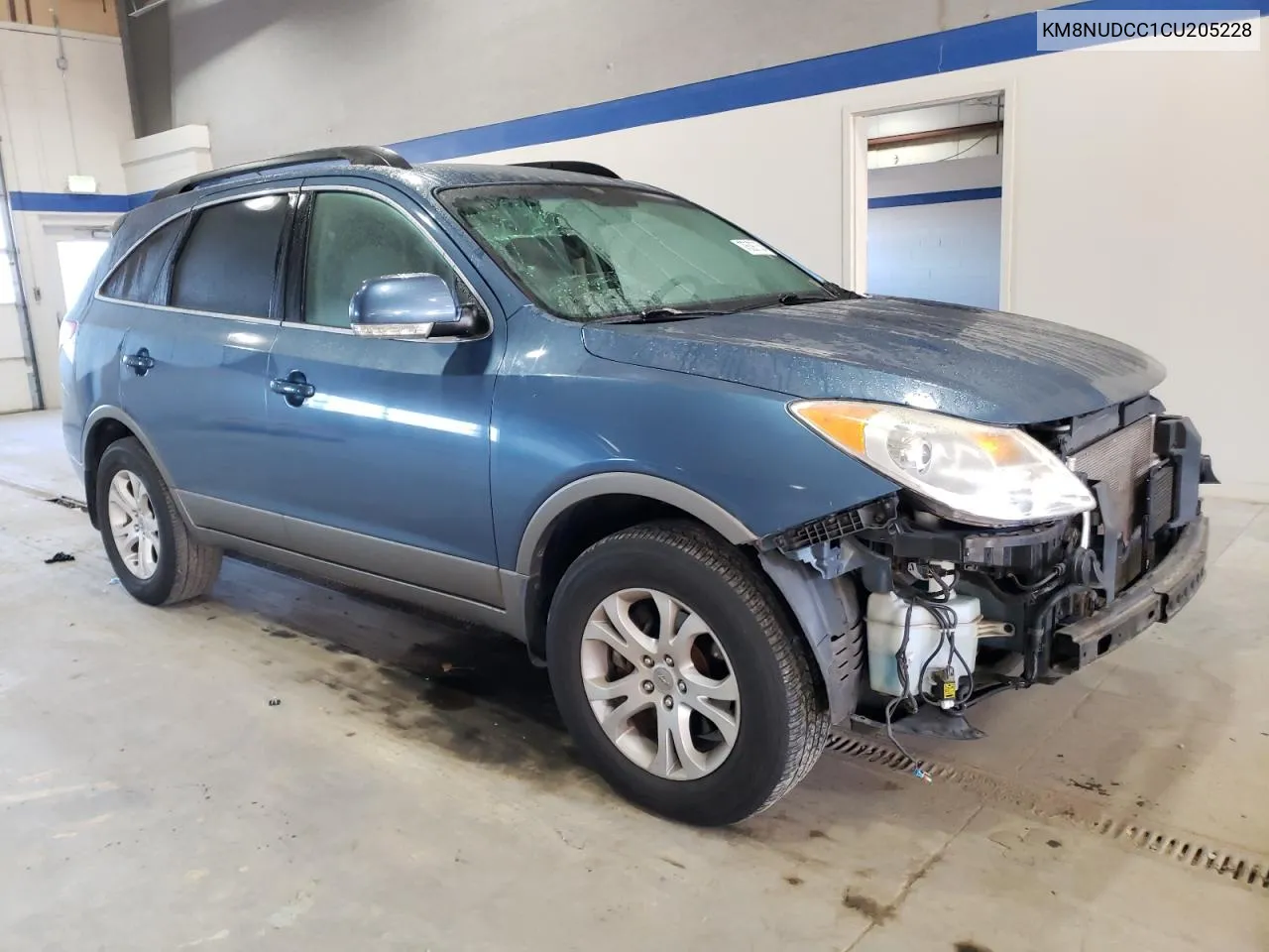 2012 Hyundai Veracruz Gls VIN: KM8NUDCC1CU205228 Lot: 76097334