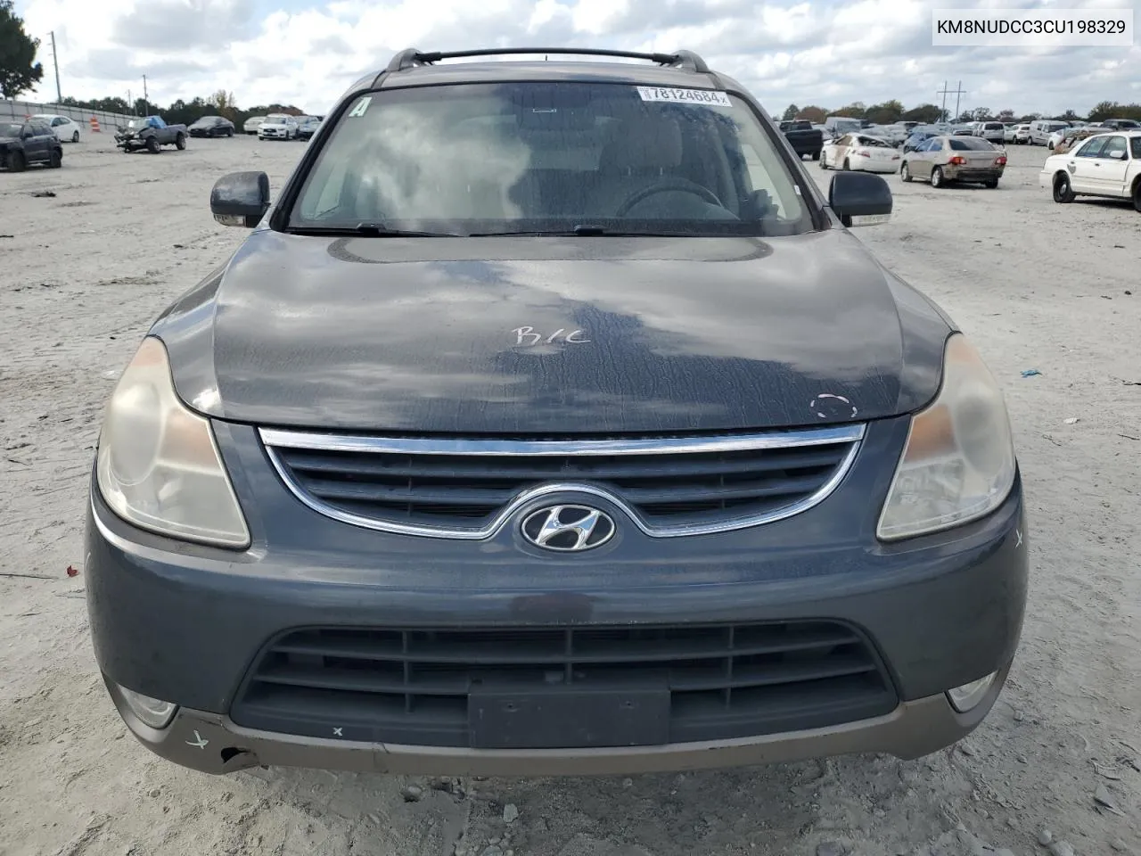 2012 Hyundai Veracruz Gls VIN: KM8NUDCC3CU198329 Lot: 78124684