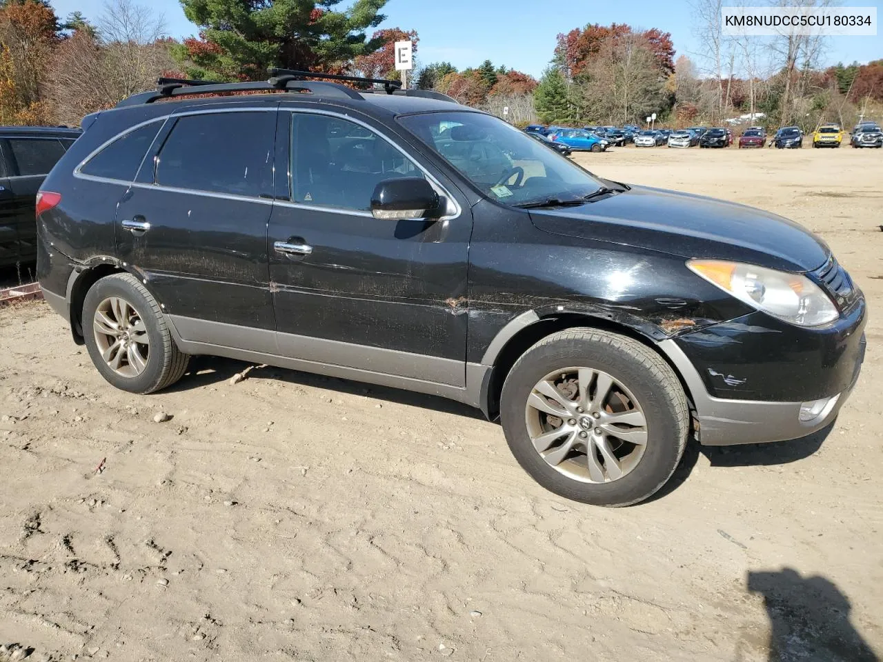 2012 Hyundai Veracruz Gls VIN: KM8NUDCC5CU180334 Lot: 78334874