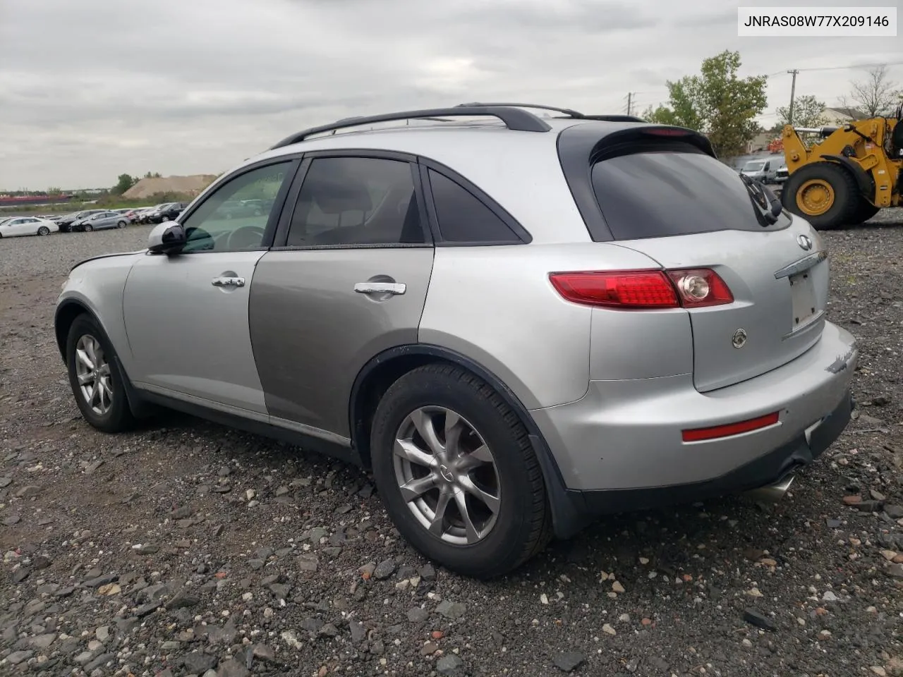 2007 Infiniti Fx35 VIN: JNRAS08W77X209146 Lot: 70104674