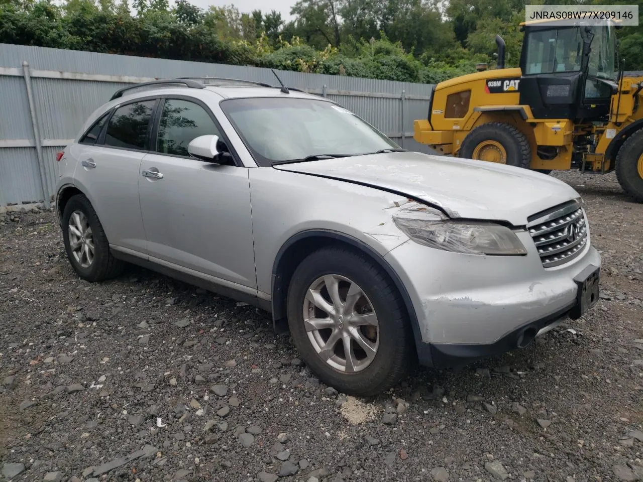 2007 Infiniti Fx35 VIN: JNRAS08W77X209146 Lot: 70104674