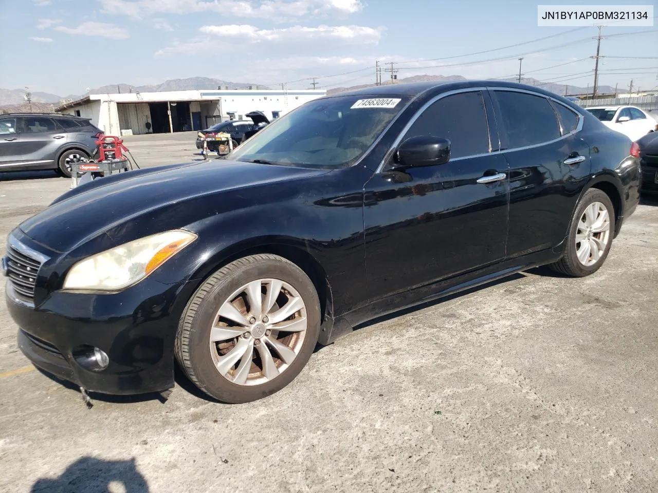 2011 Infiniti M37 VIN: JN1BY1AP0BM321134 Lot: 74563004