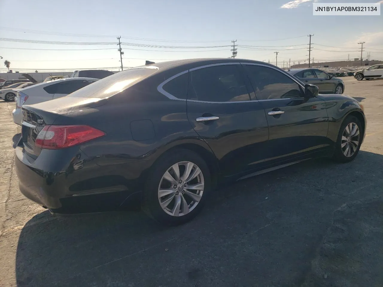 2011 Infiniti M37 VIN: JN1BY1AP0BM321134 Lot: 74563004