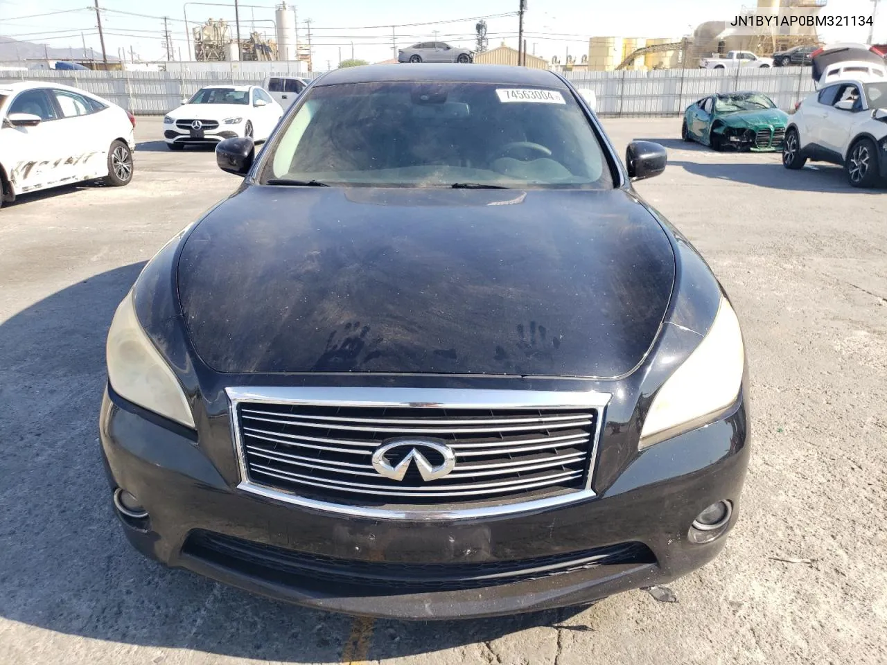 2011 Infiniti M37 VIN: JN1BY1AP0BM321134 Lot: 74563004