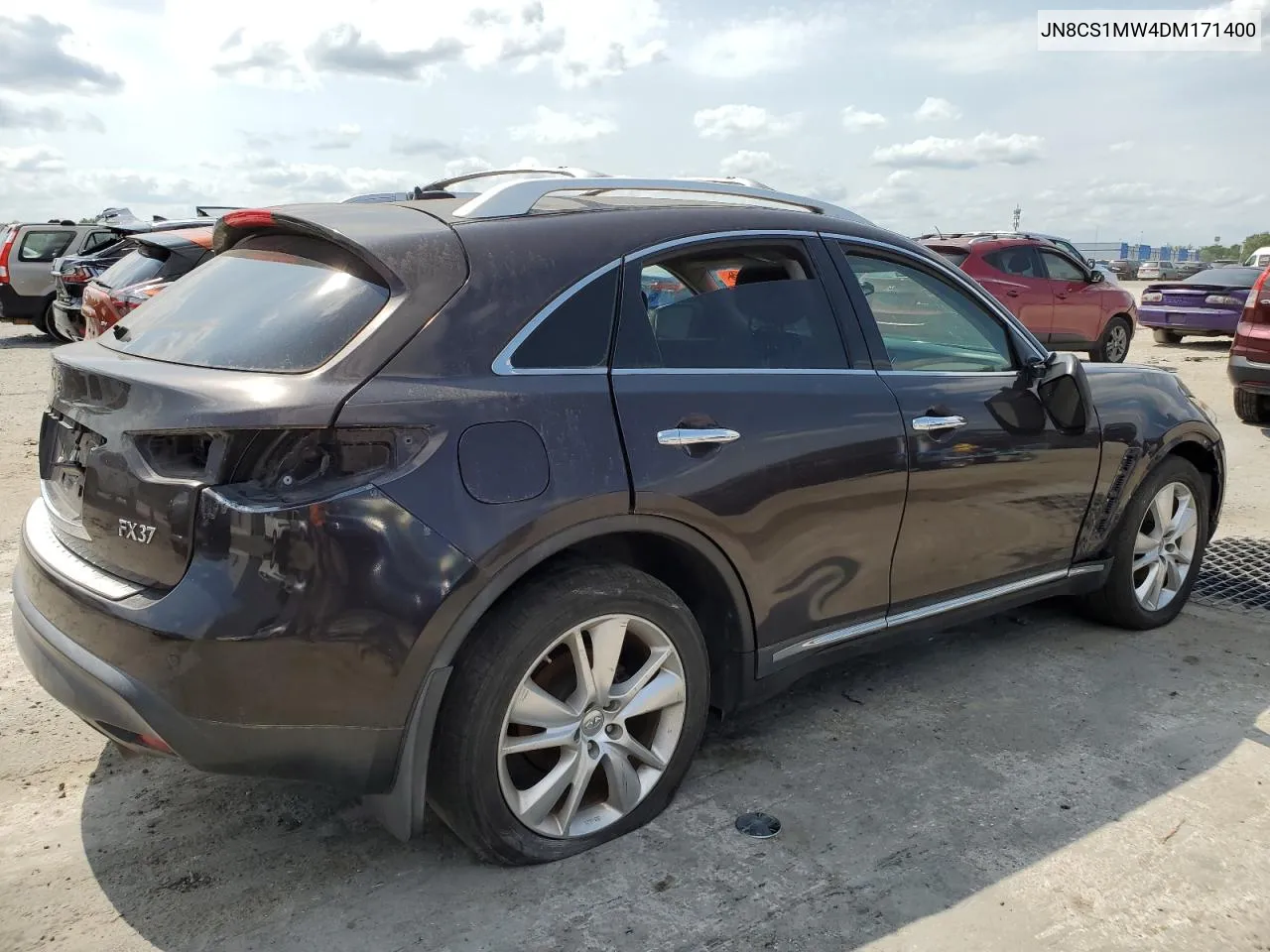 2013 Infiniti Fx37 VIN: JN8CS1MW4DM171400 Lot: 54539994