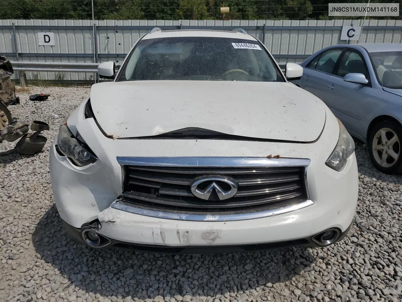 2013 Infiniti Fx37 VIN: JN8CS1MUXDM141168 Lot: 69446264