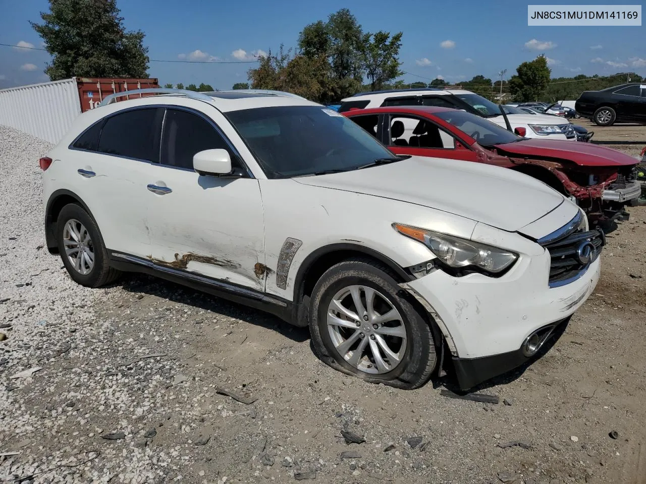 2013 Infiniti Fx37 VIN: JN8CS1MU1DM141169 Lot: 69937194