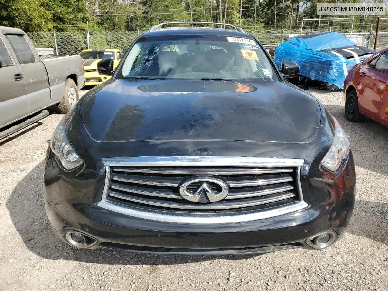 2013 Infiniti Fx37 VIN: JN8CS1MU8DM140245 Lot: 78312144