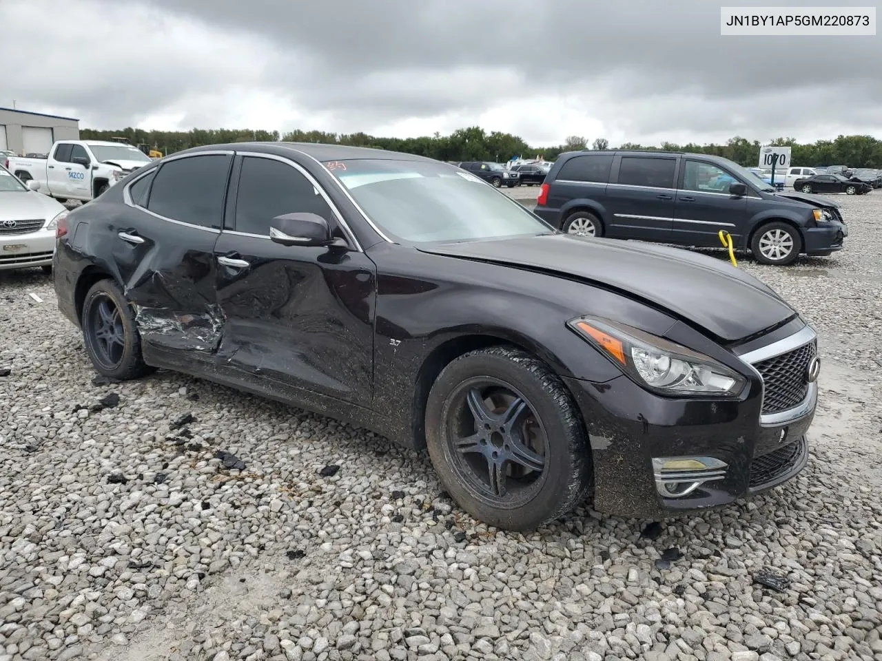 2016 Infiniti Q70 3.7 VIN: JN1BY1AP5GM220873 Lot: 72737004