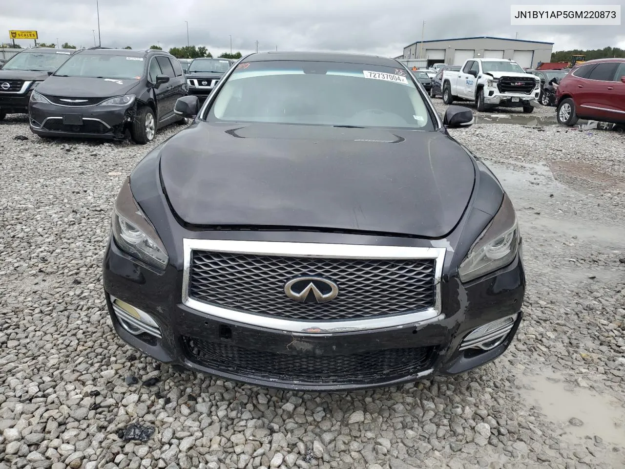 2016 Infiniti Q70 3.7 VIN: JN1BY1AP5GM220873 Lot: 72737004