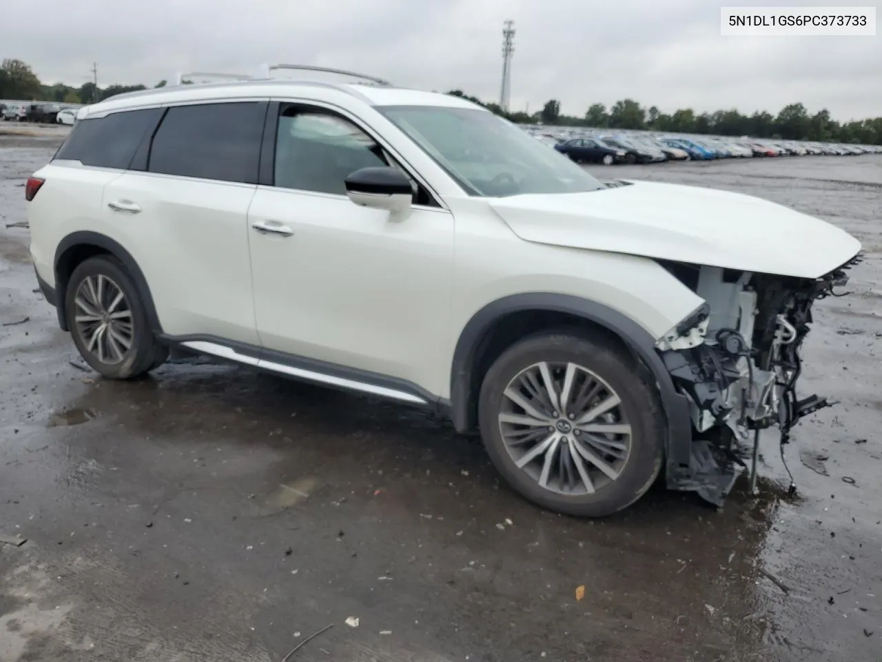 2023 Infiniti Qx60 Sensory VIN: 5N1DL1GS6PC373733 Lot: 73302664