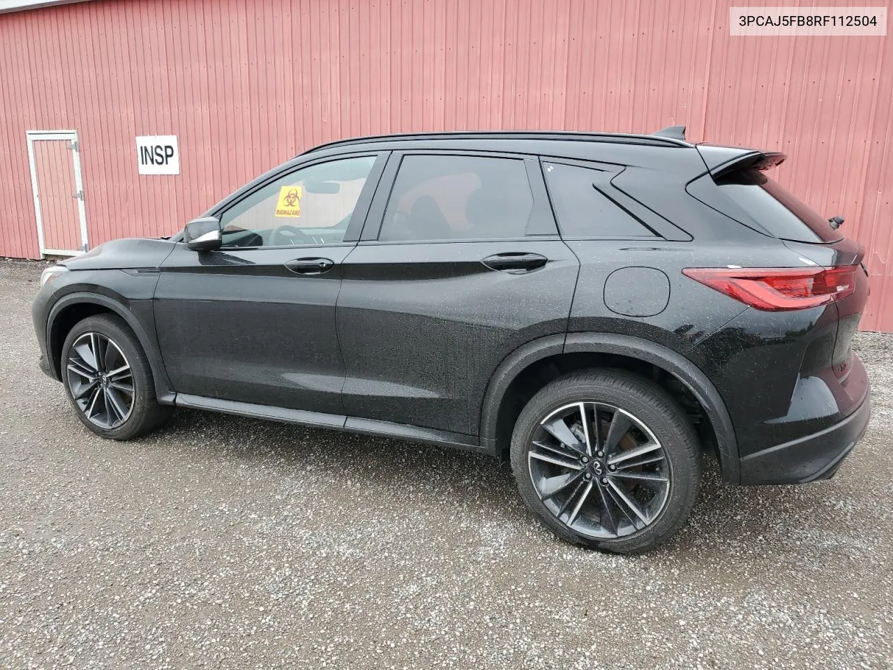 2024 Infiniti Qx50 Sport VIN: 3PCAJ5FB8RF112504 Lot: 72184044