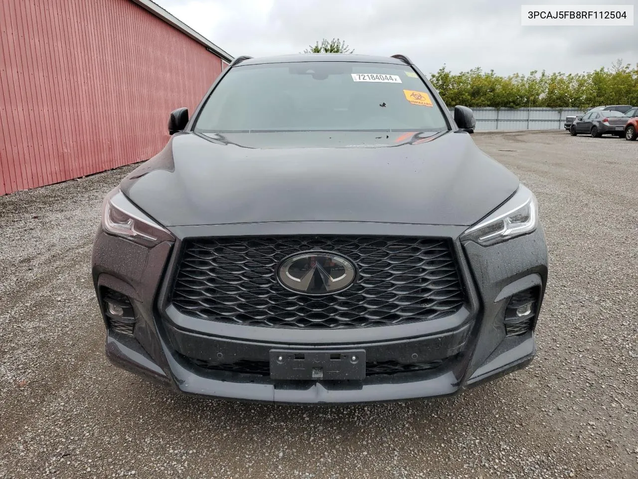 2024 Infiniti Qx50 Sport VIN: 3PCAJ5FB8RF112504 Lot: 72184044