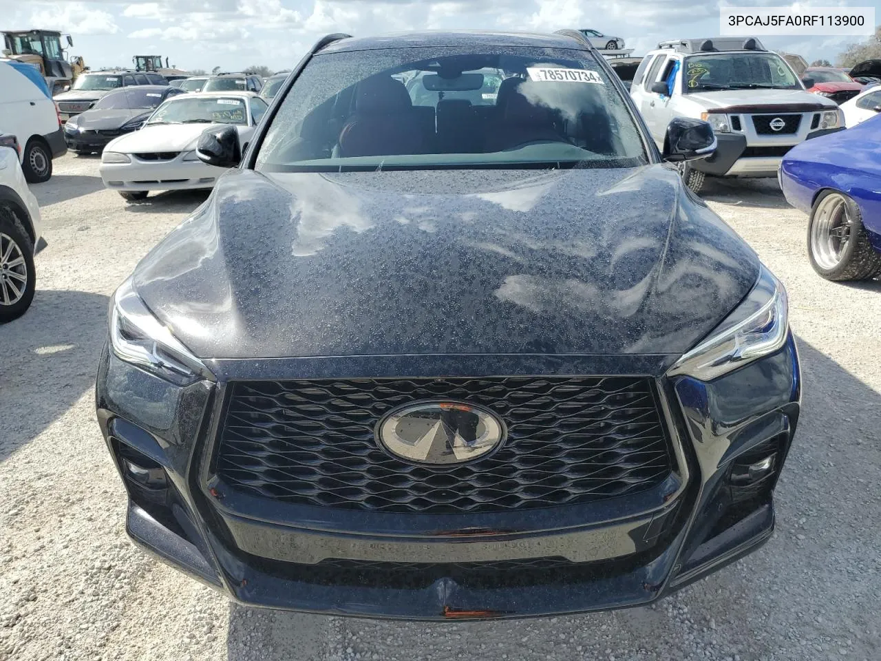 2024 Infiniti Qx50 Sport VIN: 3PCAJ5FA0RF113900 Lot: 78570734