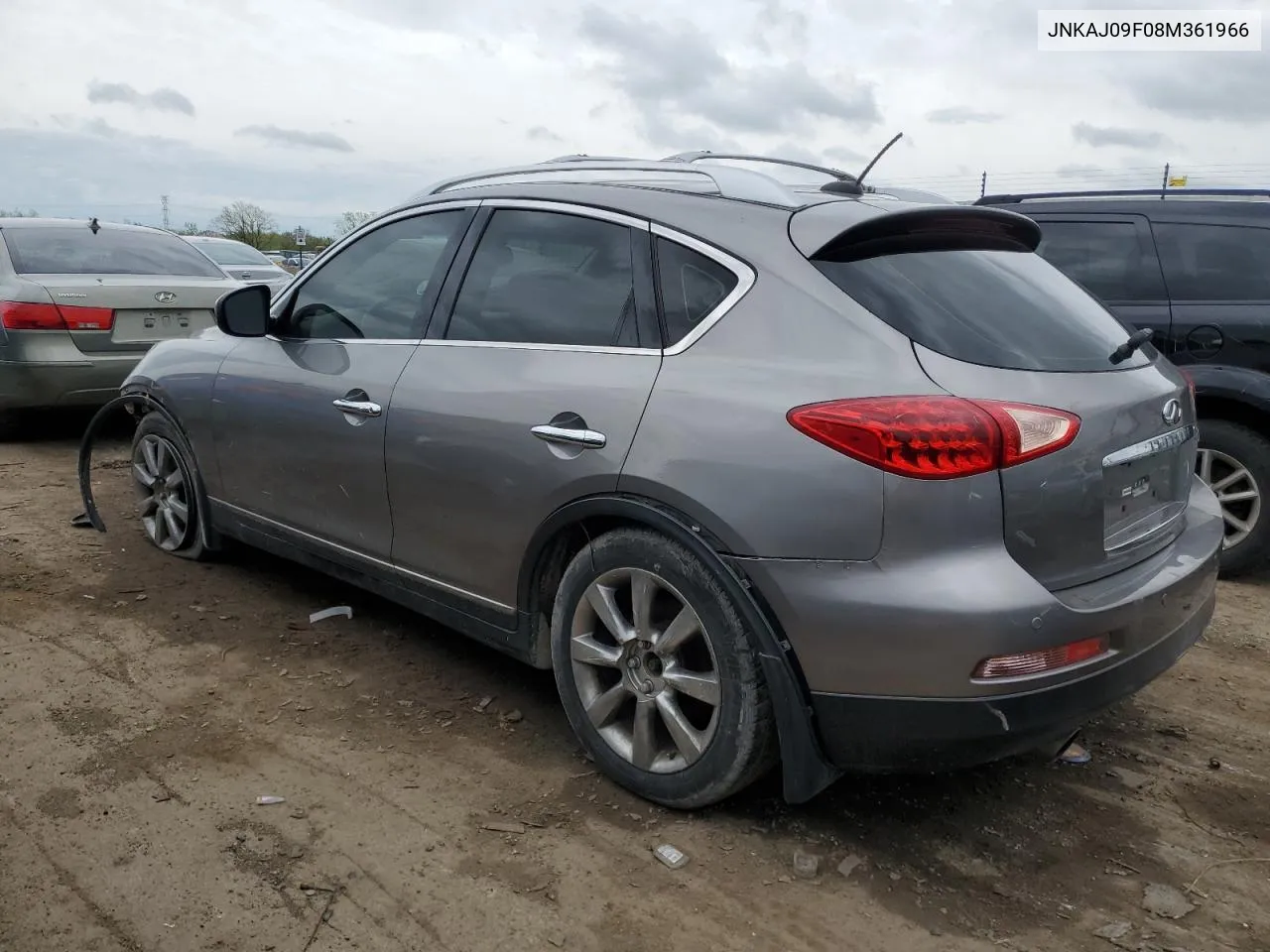 2008 Infiniti Ex35 Base VIN: JNKAJ09F08M361966 Lot: 52846384