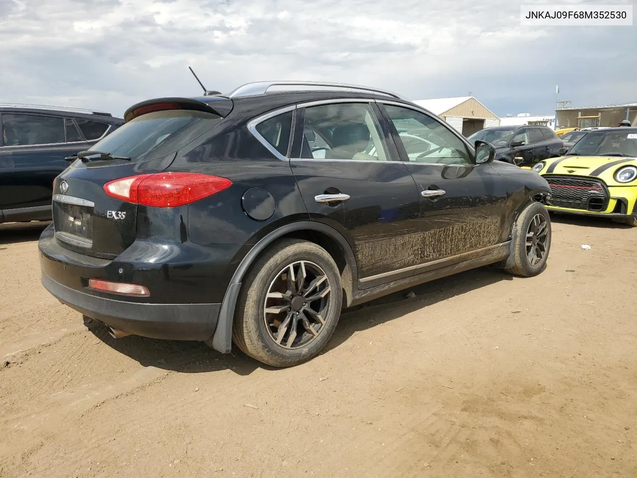 2008 Infiniti Ex35 Base VIN: JNKAJ09F68M352530 Lot: 63513514