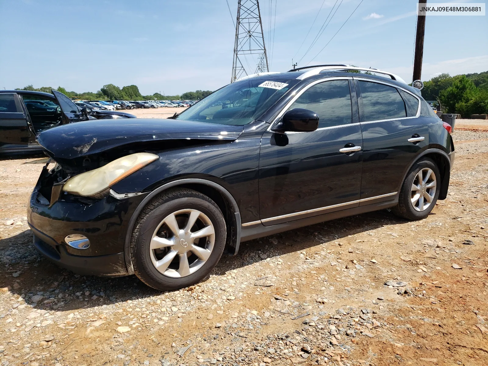 2008 Infiniti Ex35 Base VIN: JNKAJ09E48M306881 Lot: 66576404