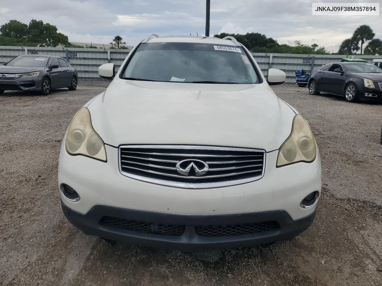 2008 Infiniti Ex35 Base VIN: JNKAJ09F38M357894 Lot: 68553674