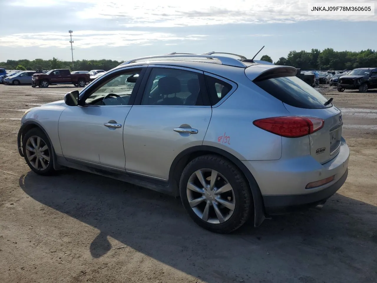 2008 Infiniti Ex35 Base VIN: JNKAJ09F78M360605 Lot: 69928044