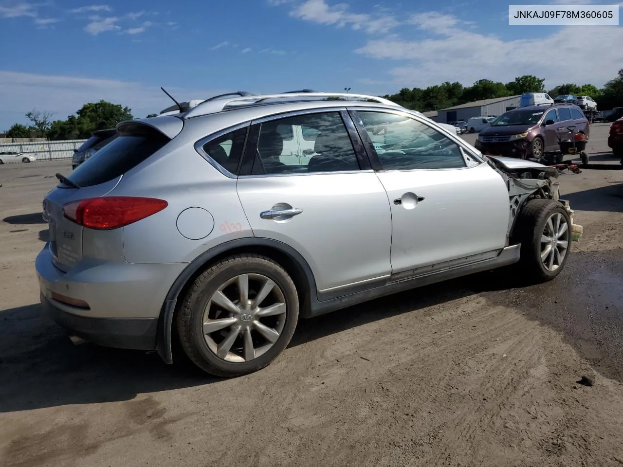 2008 Infiniti Ex35 Base VIN: JNKAJ09F78M360605 Lot: 69928044