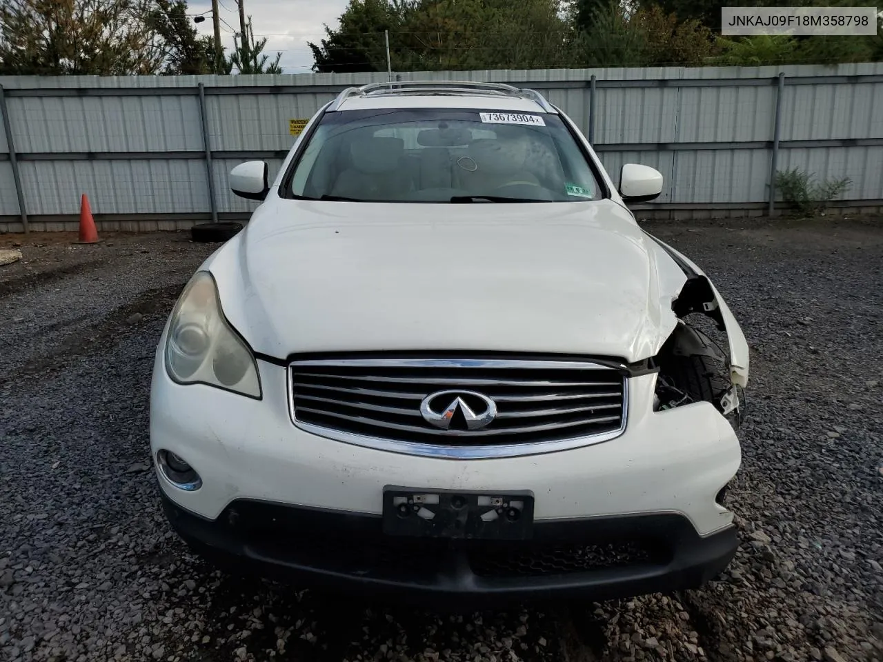 2008 Infiniti Ex35 Base VIN: JNKAJ09F18M358798 Lot: 73673904