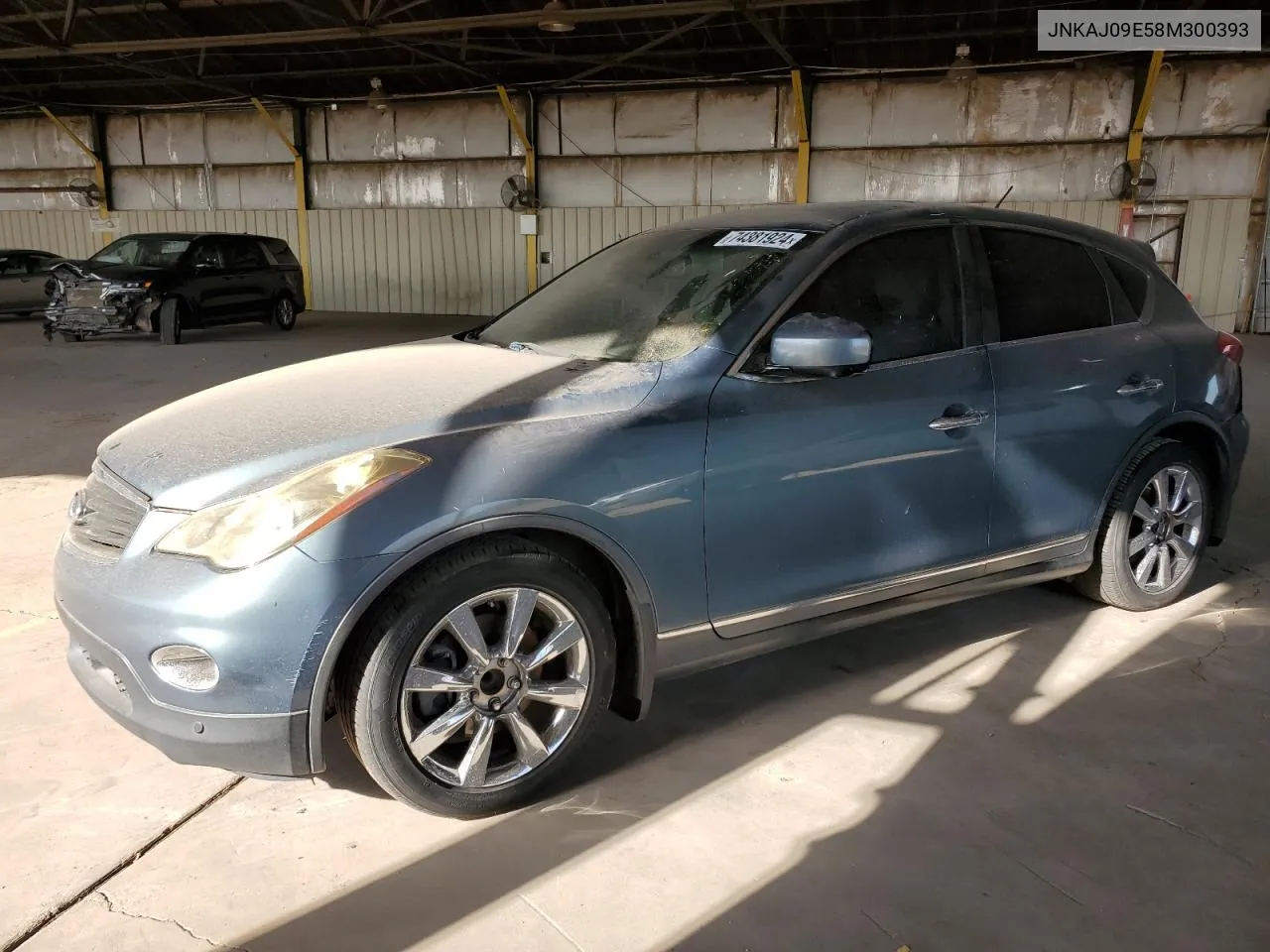 2008 Infiniti Ex35 Base VIN: JNKAJ09E58M300393 Lot: 74381924