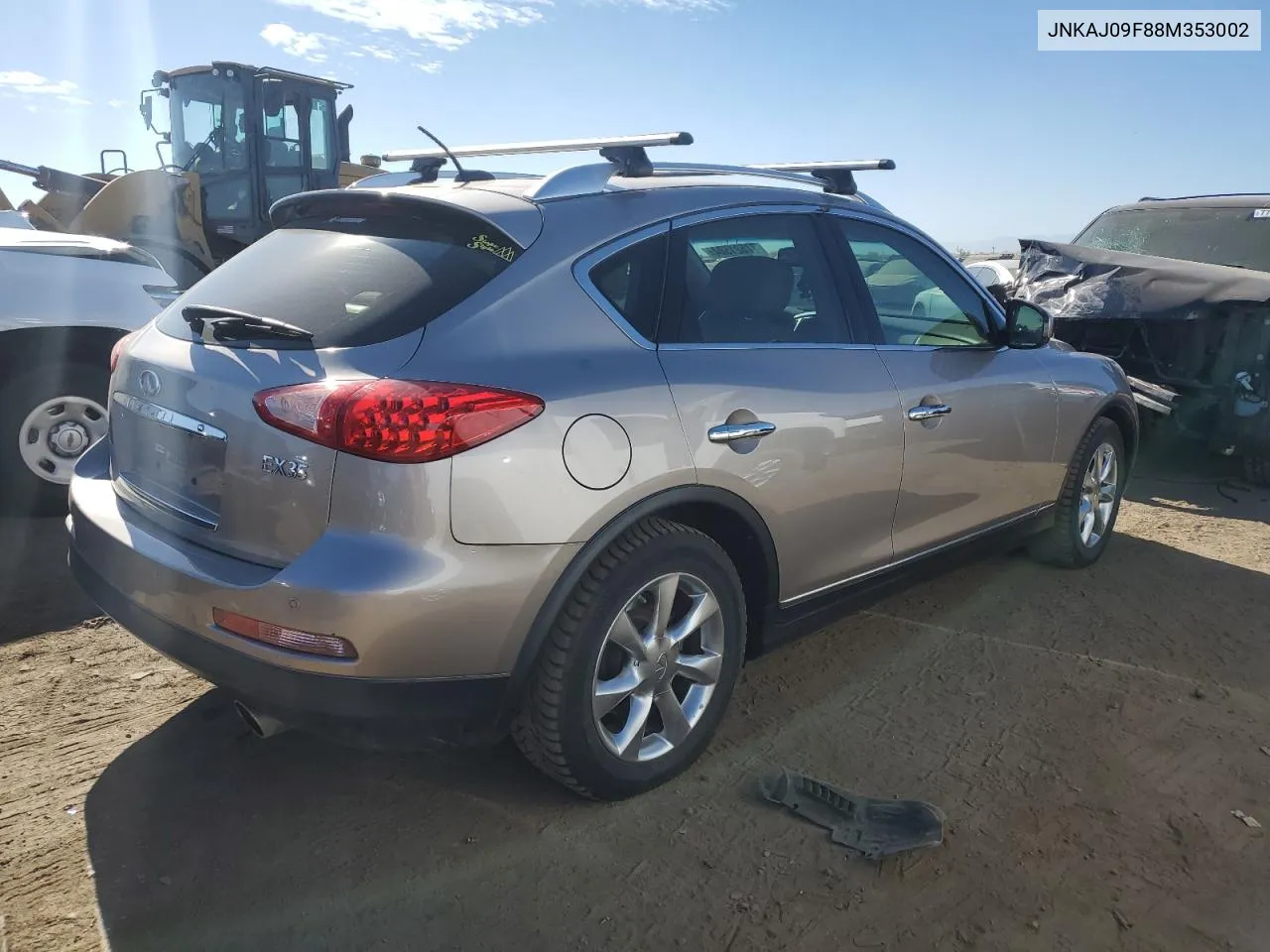 2008 Infiniti Ex35 Base VIN: JNKAJ09F88M353002 Lot: 77521584