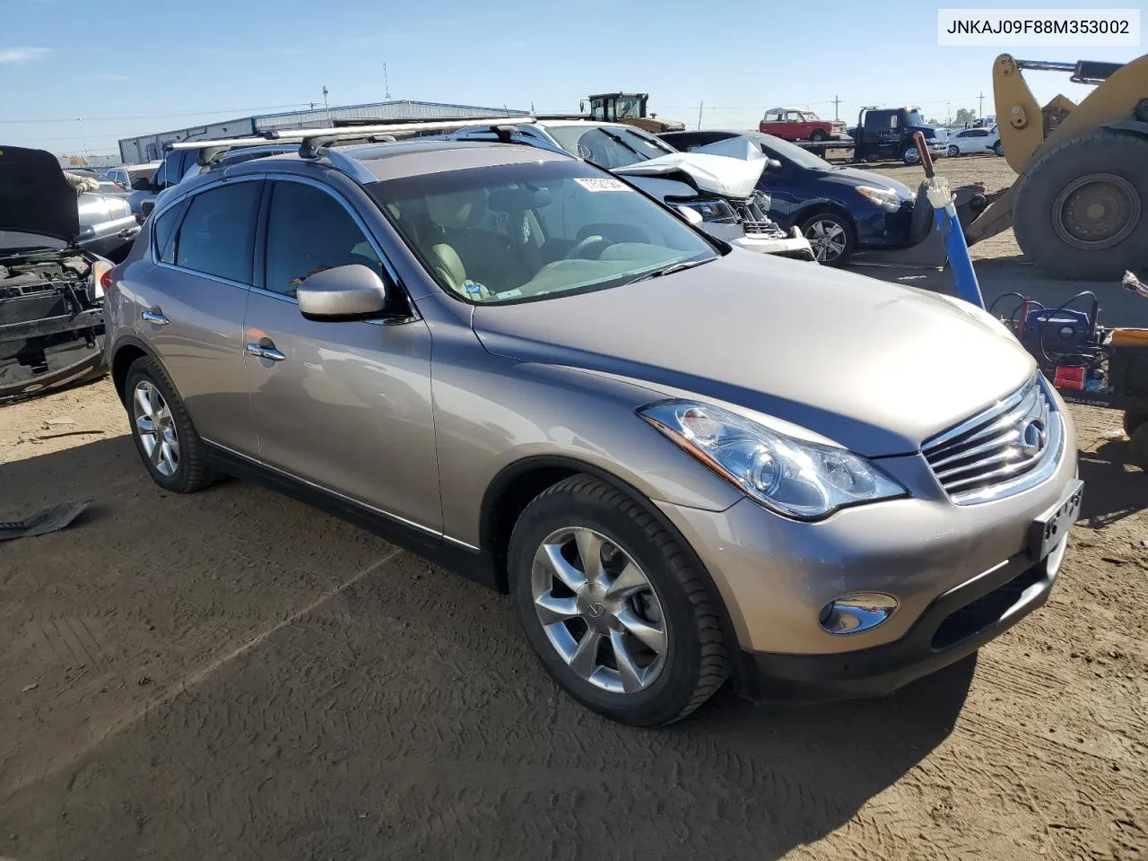 2008 Infiniti Ex35 Base VIN: JNKAJ09F88M353002 Lot: 77521584