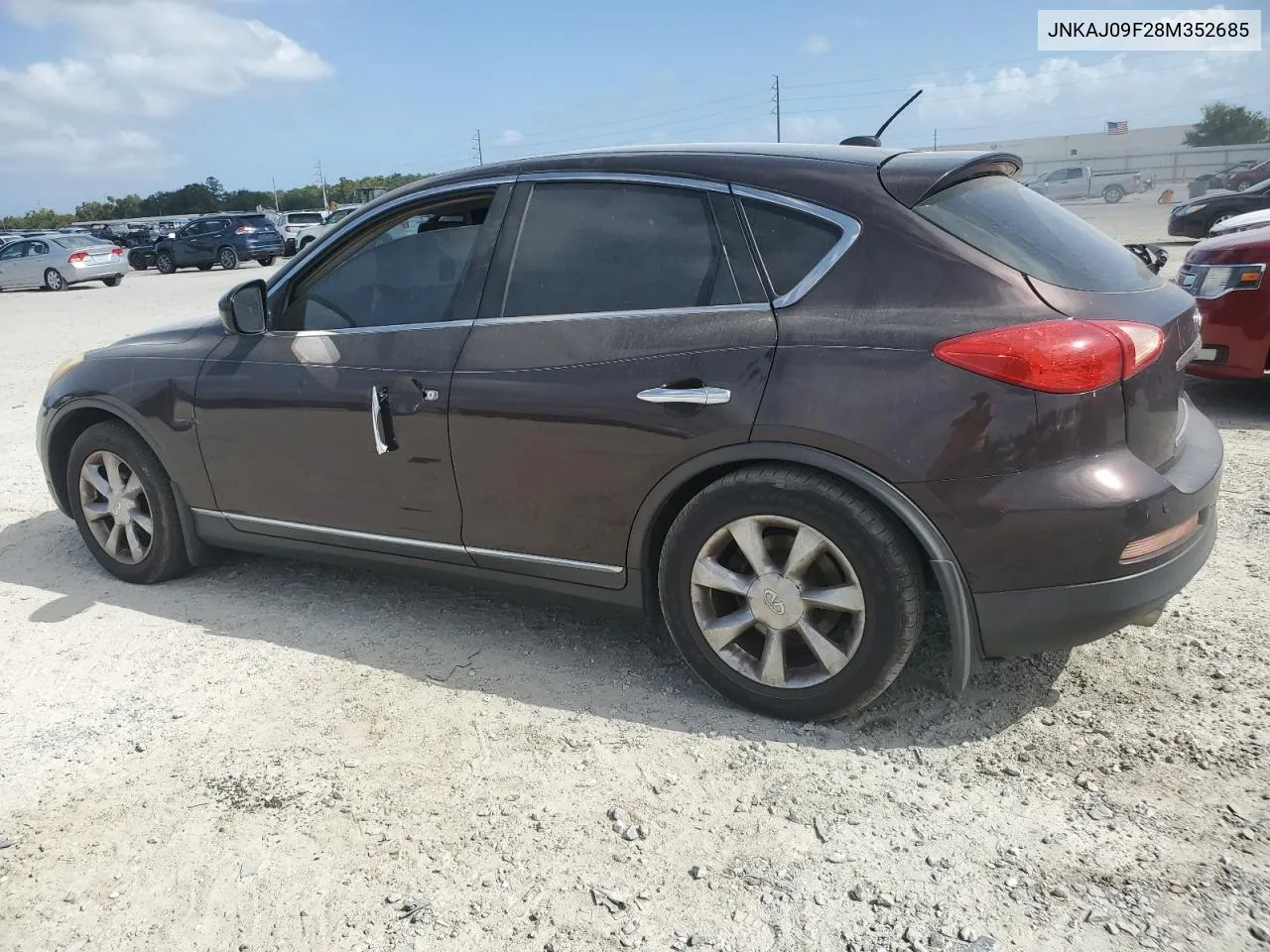 JNKAJ09F28M352685 2008 Infiniti Ex35 Base