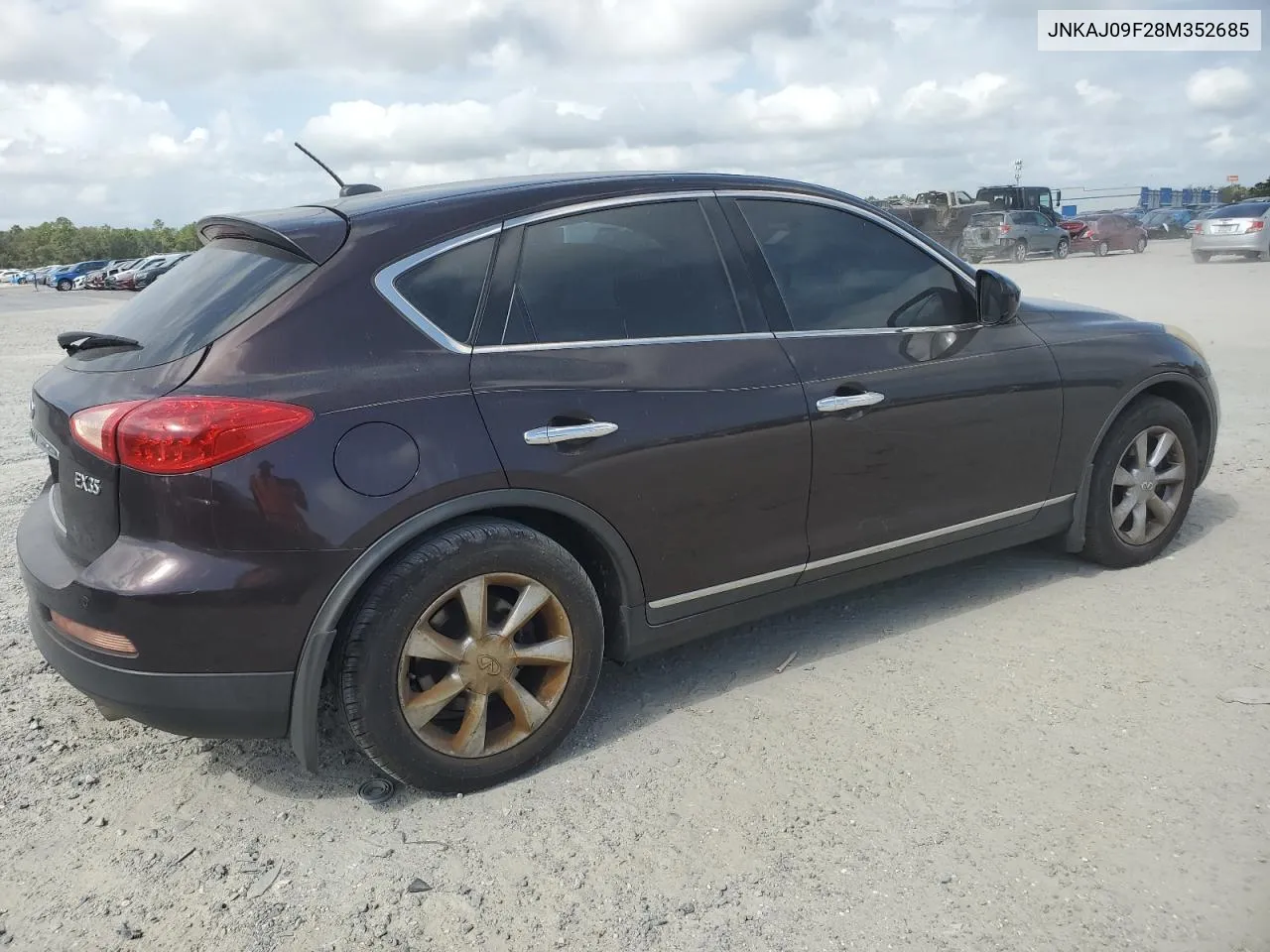 2008 Infiniti Ex35 Base VIN: JNKAJ09F28M352685 Lot: 77555454