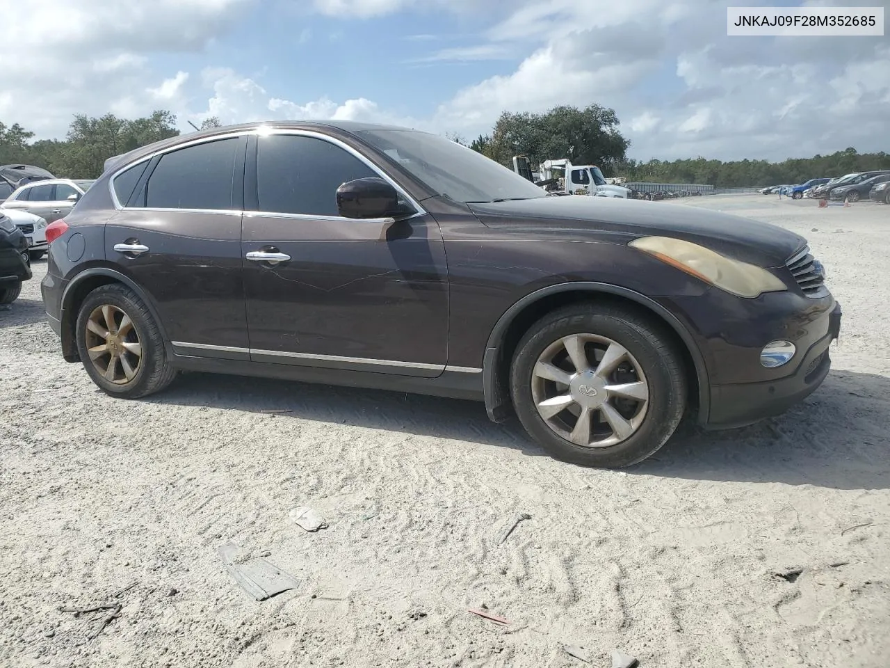 JNKAJ09F28M352685 2008 Infiniti Ex35 Base