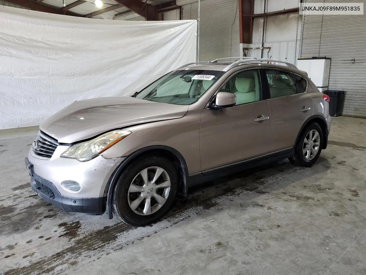 2009 Infiniti Ex35 Base VIN: JNKAJ09F89M951835 Lot: 71308344