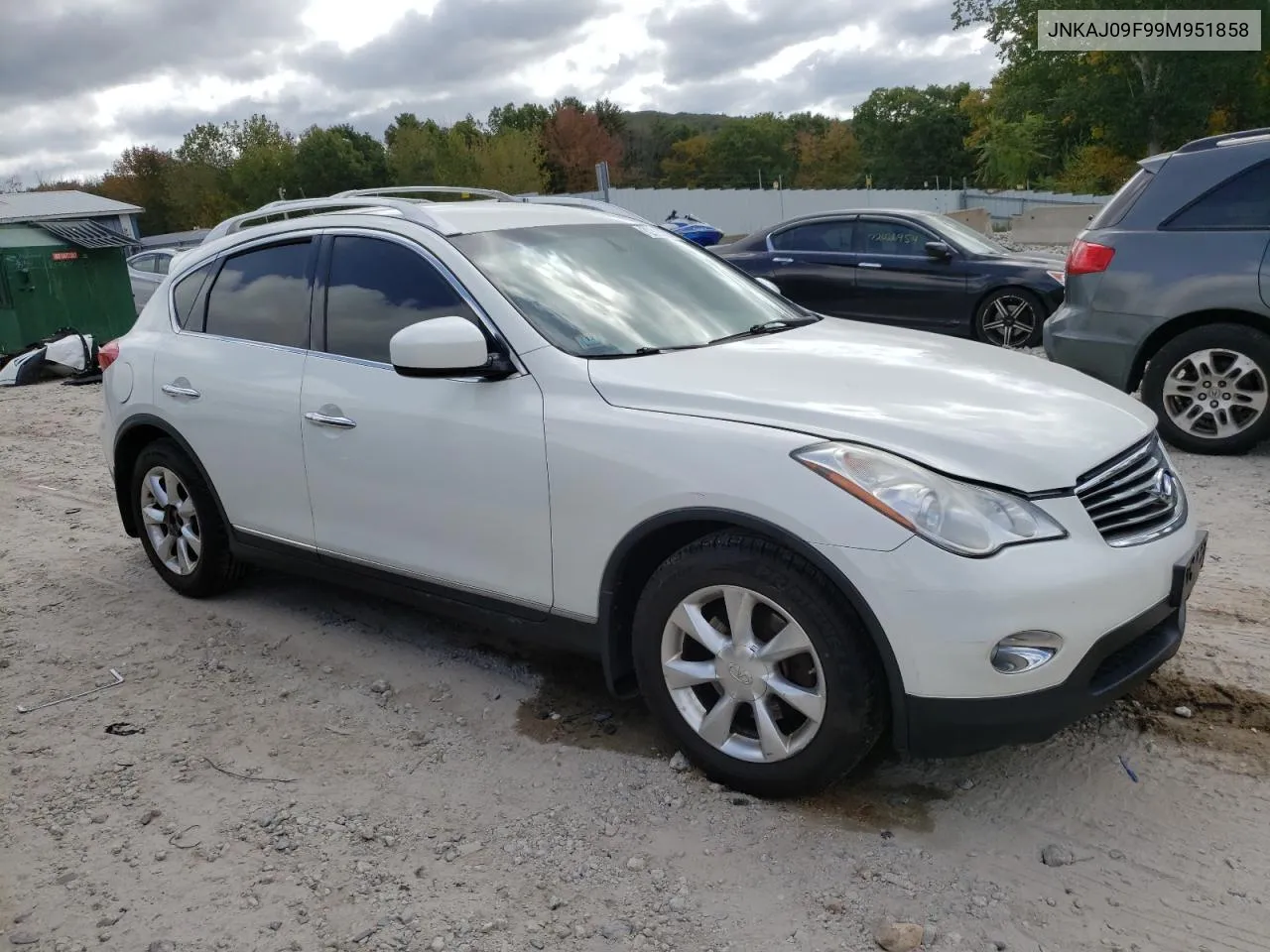 2009 Infiniti Ex35 Base VIN: JNKAJ09F99M951858 Lot: 72390214