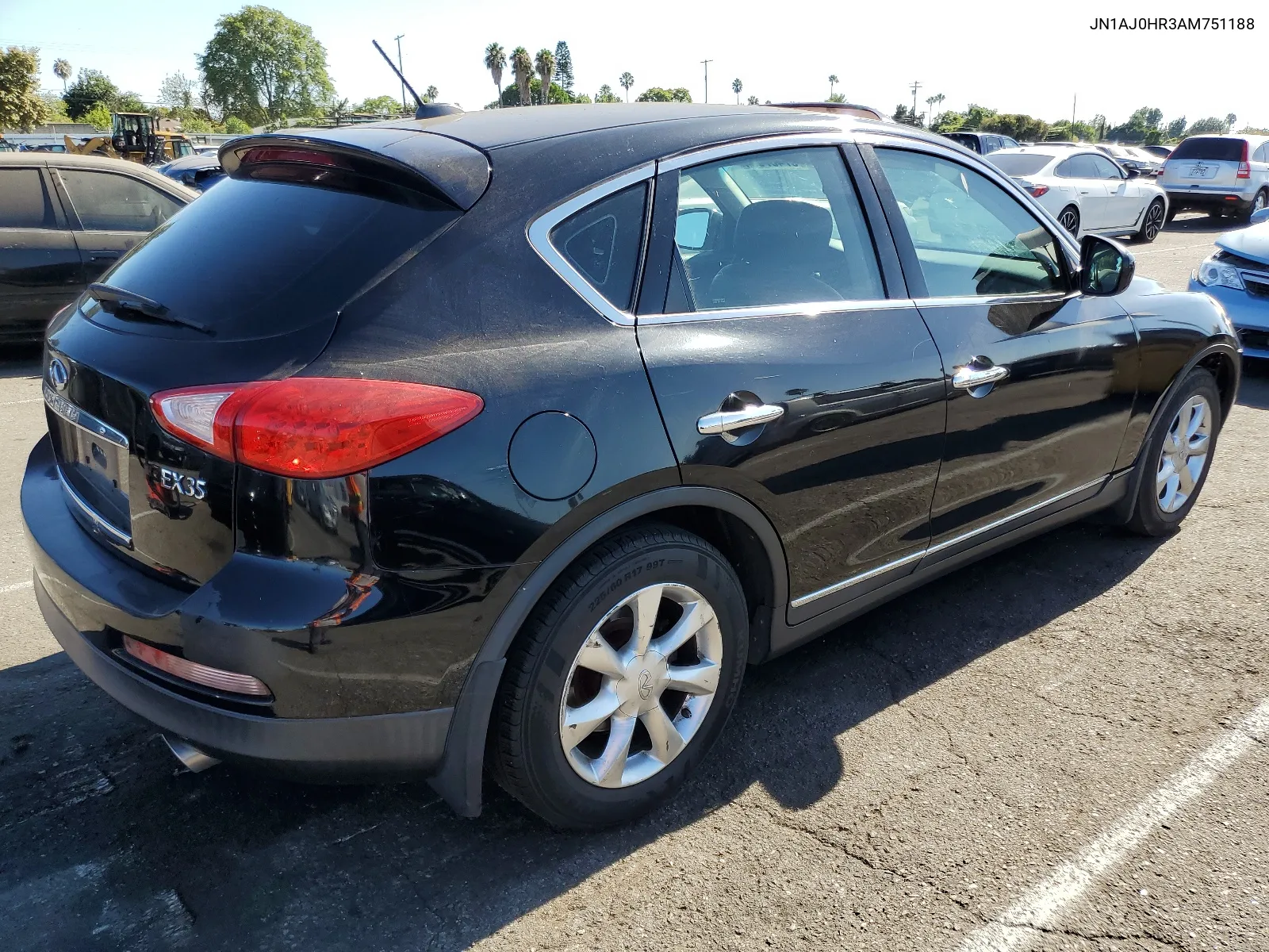 2010 Infiniti Ex35 Base VIN: JN1AJ0HR3AM751188 Lot: 67407664